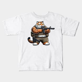 Tactical Tiger Kids T-Shirt